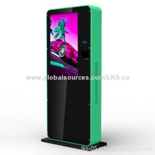 Touch Screen Kiosk, 42-inch Big Screen with IC Card Reader